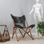 Vintage rattan magazine rack F.lli Castano 1950s