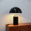 Vintage Oluce Atollo 233 large size, Magistretti, 1980s gloss black. Lampada originale grande. Black metal design lamp. Große Atollo Leuchte.
