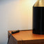 Vintage Oluce Atollo 233 large size, Magistretti, 1980s gloss black. Lampada originale grande. Black metal design lamp. Große Atollo Leuchte.