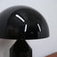 Vintage Oluce Atollo 233 large size, Magistretti, 1980s gloss black. Lampada originale grande. Black metal design lamp. Große Atollo Leuchte.