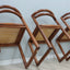 Vienna Straw curved wood chairs 1970s, set of 4