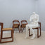 Vienna Straw curved wood chairs 1970s, set of 4