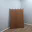 Italian 1970s La Moderna wood entryway coat rack with amber mirrors Gronda style, appendiabiti vintage, Garderobe mit Spiegel, vestiaire, perchero
