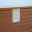 Vintage 1970s Italian solid walnut faceted sideboard in Scarpa and Michelucci style. Madia anni 70 noce massello. Enfilade noyer massif 1970.