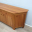Vintage 1970s Italian solid walnut faceted sideboard in Scarpa and Michelucci style. Madia anni 70 noce massello. Enfilade noyer massif 1970.