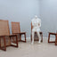 Vienna straw high back dining chairs 1970s, set of 4
