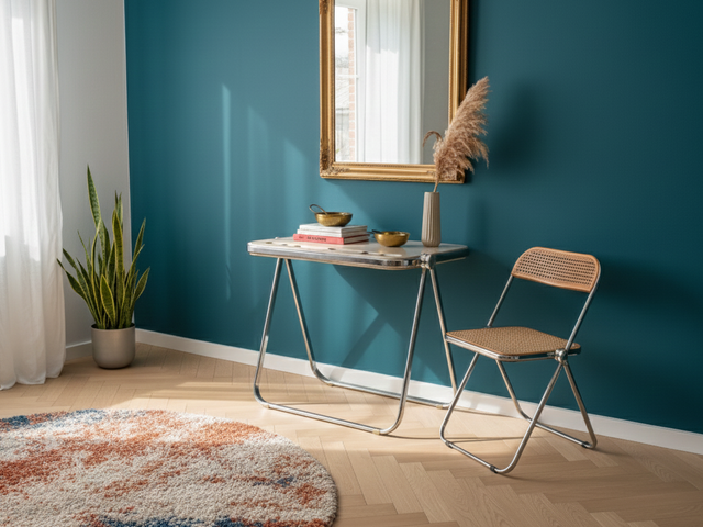 Platone folding table by G.Piretti for A.Castelli 1970s edition