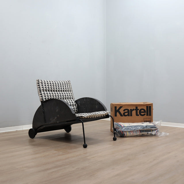 Kartell Anna Castelli armchair with original box & double cover. Poltrona Kartell Anna Castelli fauteils postmoderne Italian 1980s