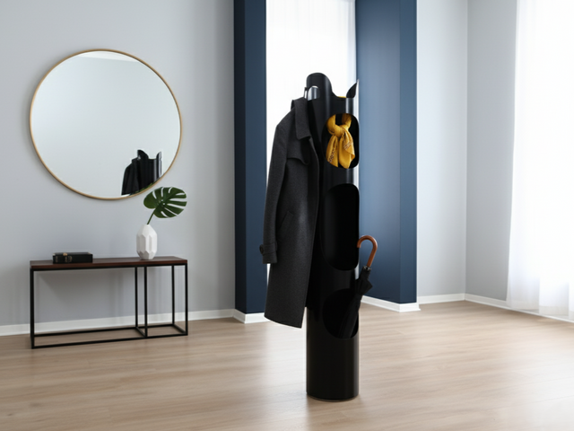 Iconic "Kerguelen" coat rack by Enzo Mari for Danese Milano 1970s