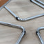 Set of 6 Cesca style chairs, 1970s Italian cantilever dining chairs, Marcel Breuer Gavina style chrome chairs