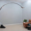 Vintage chrome arc floor lamp REGGIANI 1970s