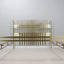 Vintage golden brass bed FRIGERIO 1970s