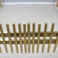 Vintage golden brass bed FRIGERIO 1970s