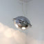 Vintage UFO lamp chandelier 70er Jahre Space Age Kronleuchter lustre années 70 AZ Pavia Vog