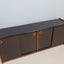 Vintage postmodern laminate and wood sideboard 1970s