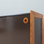 Vintage postmodern laminate and wood sideboard 1970s