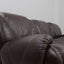 Vintage modular leather sofa 1970s
