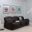 Vintage modular leather sofa 1970s