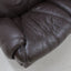 Vintage modular leather sofa 1970s