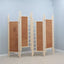 Vintage laquered room divider screen, separé 1970s