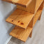 Ideal Form vintage modular bookcase natural larch wood 1970s