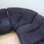 Claudio Vagnoni Pagru modular sofa for 1P. 1970s Italian space age sectional couch. Divano componibile design. Canapé modulaire vintage bleu.