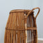 Vintage 1960s Carrello bar anni 60 rattan Italian Rattan Bar Cart, Chariot bar rotin Rattan Barwagen, Carrito de mimbre