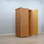 Dal Vera rattan wardrobe for unique bedrooms. Armadio vintage in bamboo e legno massello. Armoire en rotin tressé. Vintage Bambus Schrank.