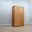 1970s Dal Vera rattan wardrobe / Armadio vintage in bamboo / Armoire en rotin italienne / Vintage Bambus Kleiderschrank