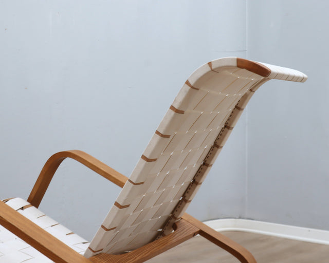 Crassevig dondolo, vintage rocking chair, mid-century modern, Italian design, space age armchair, chêne courbé, Schaukelstuhl Holz.