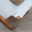 Crassevig dondolo, vintage rocking chair, mid-century modern, Italian design, space age armchair, chêne courbé, Schaukelstuhl Holz.