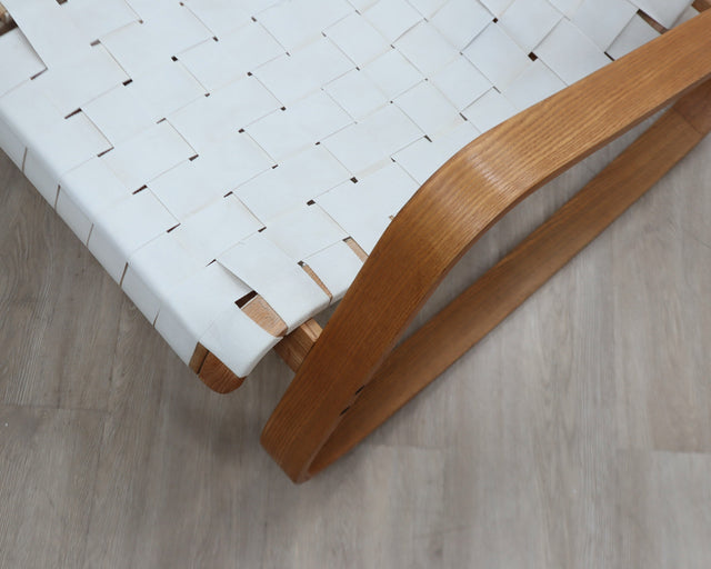 Crassevig dondolo, vintage rocking chair, mid-century modern, Italian design, space age armchair, chêne courbé, Schaukelstuhl Holz.