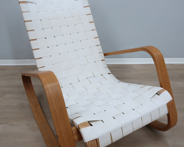 Crassevig dondolo, vintage rocking chair, mid-century modern, Italian design, space age armchair, chêne courbé, Schaukelstuhl Holz.