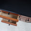Vintage roller shutter cabinet Giorgetti 1980s