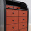 Vintage roller shutter cabinet Giorgetti 1980s