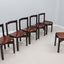 Mid century rosewood chairs 1960s, set of 6