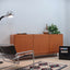 Mid century sideboard blonde teak Italy 1960s