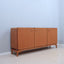 Mid century sideboard blonde teak Italy 1960s