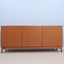 Mid century sideboard blonde teak Italy 1960s