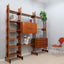 Vintage teak bookcase AV Arredamenti 1960s