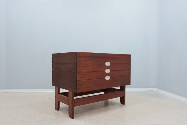 Vintage teak chest of drawers 1960s