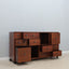 Vintage teak drawers Fabio Lenci for Bernini 1970s