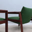 Vintage wood lounge chair CIDUE 1980s, set of 3