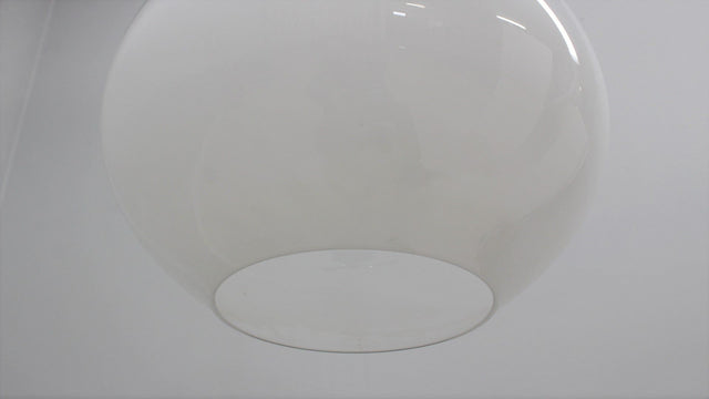A. Pianon glass hanging lamp VISTOSI 1960s