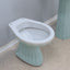 Vintage bathroom sanitary set made by Vitruvit in the 70s
