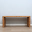 Vivai del Sud Anni '70 Bamboo & Rattan Bench bambou rotin banc Italian Minimalist Design