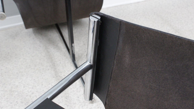 W. Katavolos T Chairs ICF 1980s, set of 4