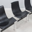 W. Katavolos T Chairs ICF 1980s, set of 4