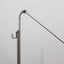1960s unique upcycled industrial lamp. Articulated green hammertone light. Vintage verstellbare Stehlampe. Lampe d'atelier réglable. Luce officina.