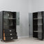Pair of lacquered vintage cabinets 1970s